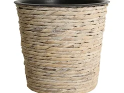 Pflanztopf Ø 21 cm x 19 cm Waschweiß Hyazinthe