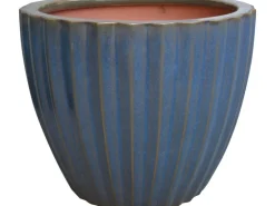 Pflanztopf 25 cm x Ø 28 cm Blau