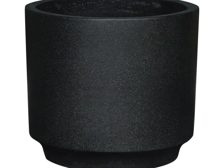 Pflanztopf 27 cm x 27 cm x 25 cm Schwarz
