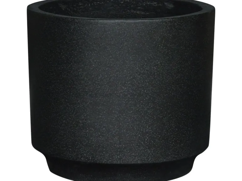 Pflanztopf 43 cm x 43 cm x 39 cm Schwarz