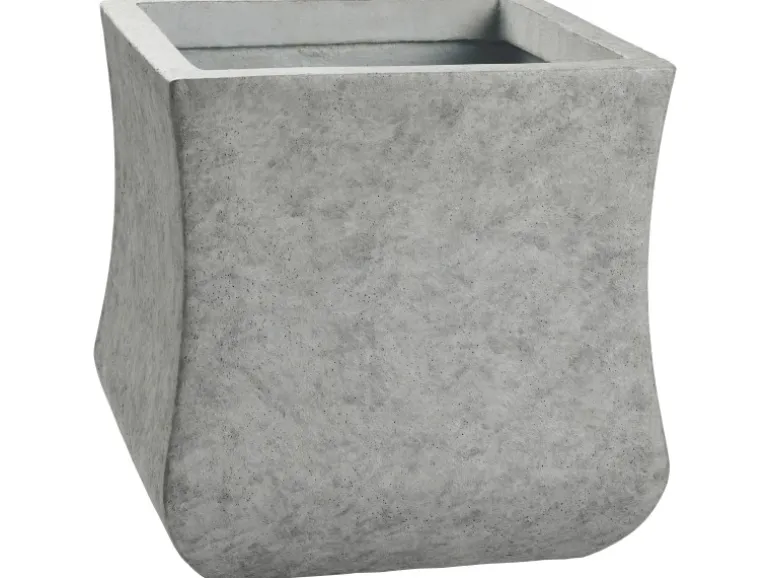 Pflanztopf 24 cm x 24 cm x 24 cm Grau