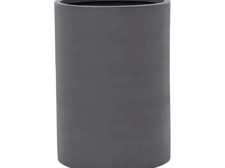 Pflanztopf Fiberstone Dunkelgrau 48 cm x Ø 33 cm