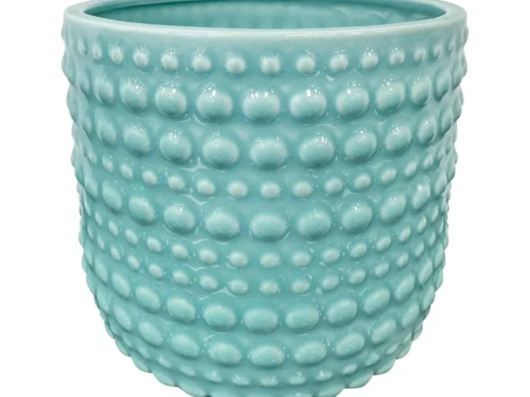 Pflanztopf Keramik Ø 14,8 cm Blau