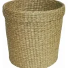 Pflanztopf Seegras mit PET-Einsatz Ø 25,5 cm x 24 cm Hellbraun