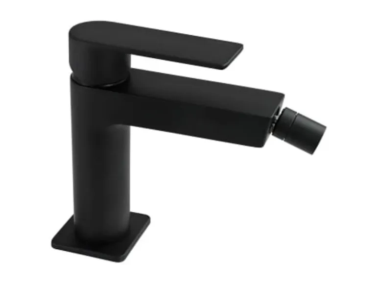 pianura Bidet-Einhebelmischer Giulia 5L ohne Ablaufgarnitur in Schwarz Matt
