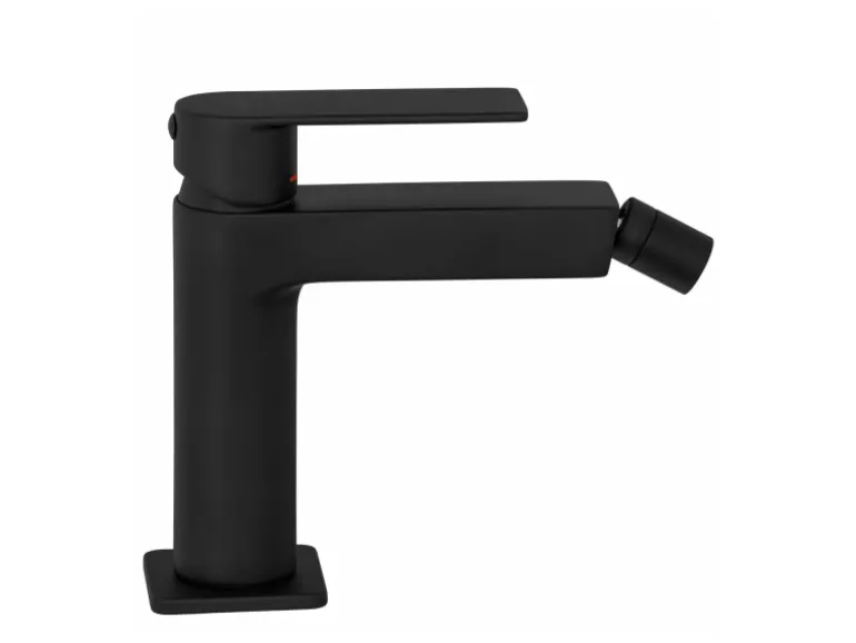 pianura Bidet-Einhebelmischer Giulia 5L ohne Ablaufgarnitur in Schwarz Matt