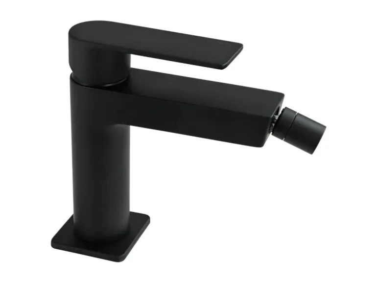 pianura Bidet-Einhebelmischer Giulia 5L ohne Ablaufgarnitur in Schwarz Matt