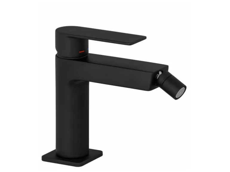 pianura Bidet-Einhebelmischer Giulia 5L ohne Ablaufgarnitur in Schwarz Matt