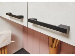pino Küchenzeile 180 cm Beton Weißgrau Anschlag rechts 1 Geräteschrank