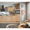 pino Küchenzeile 270 cm Eiche Aviva Anschlag rechts 1 Geräteschrank
