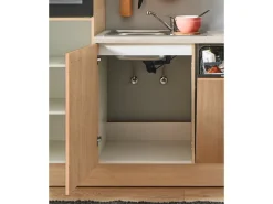 pino Küchenzeile 250 cm Eiche Aviva Anschlag rechts 1 Geräteschrank