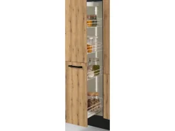 pino Küchenzeile 250 cm Evoke Eiche Anschlag links 1 Geräteschrank