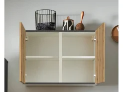 pino Küchenzeile 280 cm Evoke Eiche Anschlag rechts 1 Geräteschrank