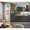 pino Küchenzeile 270 cm Grafit Anschlag links 1 Geräteschrank