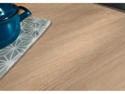 pino Küchenzeile 240 cm Weiß Anschlag links 1 Geräteschrank
