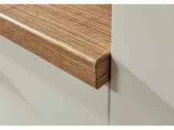 pino Küchenzeile 180 cm Weiß Anschlag rechts 1 Geräteschrank