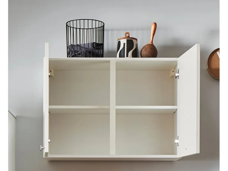 pino Küchenzeile 310cm Kaschmirgrau Matt Anschlag L 1 Geräte-. 1 Seitenschrank