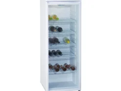PKM Glastür-Kühlschrank GKS255 Weiß EEK: F