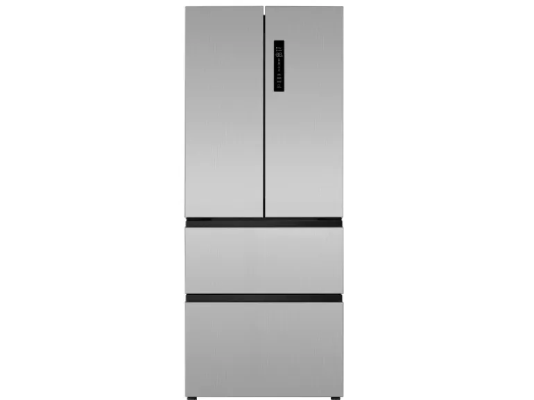 PKM Kühl-Gefrierkombination French-Door FD403ENFDIX Silber