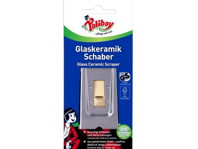Poliboy Glaskeramik Schaber