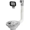 Prevex Ablaufventil-Set 1 1/2" Ø 114 mm Chrom