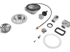 Prevex Ablaufventil-Set mit Drehbedienung 1 1/2" Ø 114 mm Chrom
