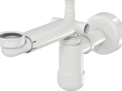 Prevex Preloc Raumspar-Siphon Ø 32 mm Weiß