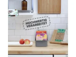 ProHome Küchenorganizer Gewürze & Tüten Anthrazit 4er Pack