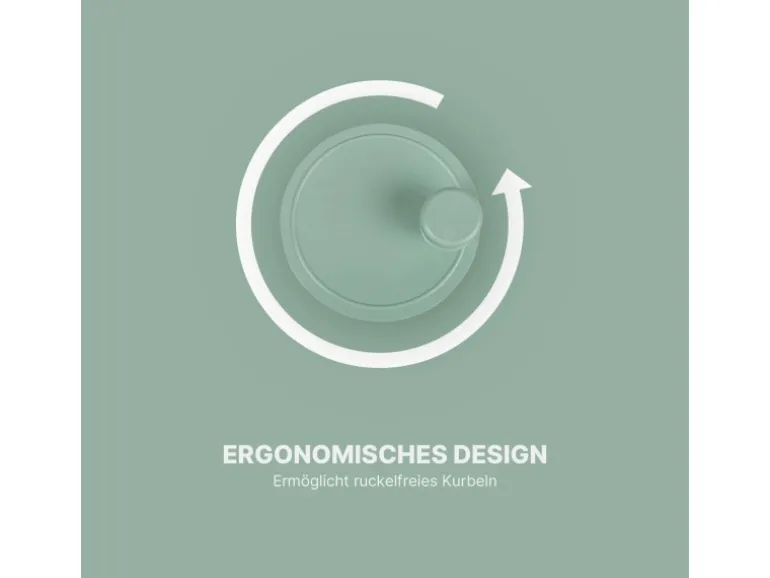 ProHome Salatschleuder 4 Liter Ø25 cm Grün
