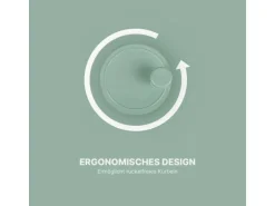 ProHome Salatschleuder 2,7 Liter Ø20 cm Grün