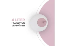 ProHome Salatschleuder 4 Liter Ø25 cm Rosa