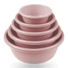 ProHome Schüssel 5er Set Rosa