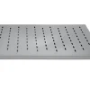 PROREGAL Edelstahlregal Stecksystem T-Profil HxBxT 200 x 100 x 40 cm 5 Ebenen Geschlitzter Fachboden Fachlast 150 kg Edelstahl Fachbodenregal