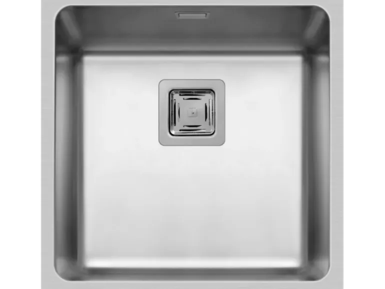 Pyramis Küchenspüle Lume 44 cm x 44 cm 1B Edelstahl poliert
