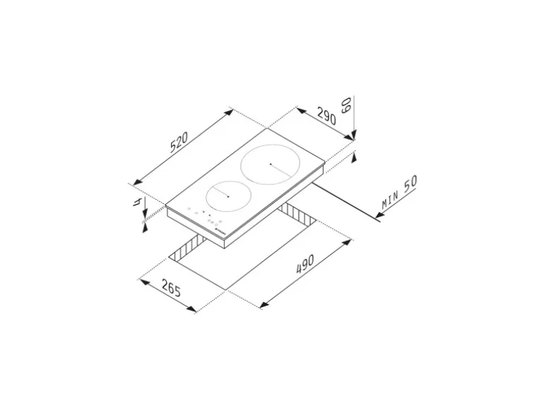 Pyramis Kochfeld PHI32230FMB
