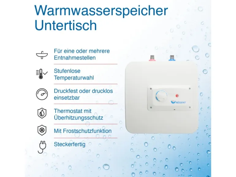 Regent Kleinspeicher REG 10 UT 10 Liter
