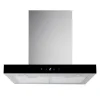 Respekta Blockhaube Sira mit Glasfront Edelstahl 60 cm