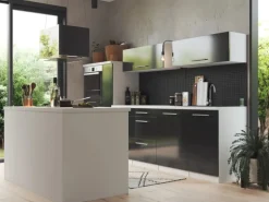 Respekta Design-Inselhaube Centa CH11051IS Schwarz