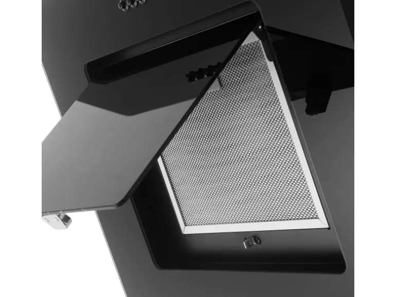 Respekta Dunstabzugshaube CH22010SBZ Glas 60 cm Schwarz EEK: B