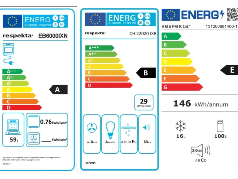 Respekta Economy Küchenzeile KB300ESGS 300 cm Grau-Eiche Sägerau