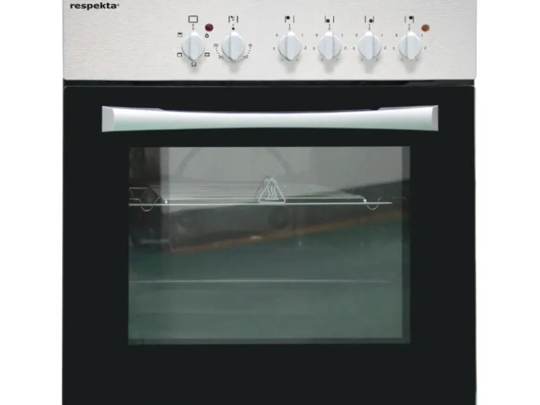 Respekta Economy Küchenzeile KB220ESWSC 220 cm Weiß-Eiche Sägerau Glänzend