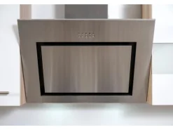 Respekta Economy Küchenzeile KB210ESWS 210 cm Weiß-Eiche Sägerau