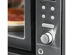 Respekta Einbau-Mikrowelle MW 800 Edelstahl mit Grill-Funktion 800 W