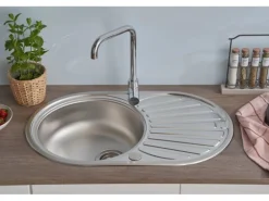 Respekta Einbauspüle Cansas 77 cm x 48 cm Edelstahl