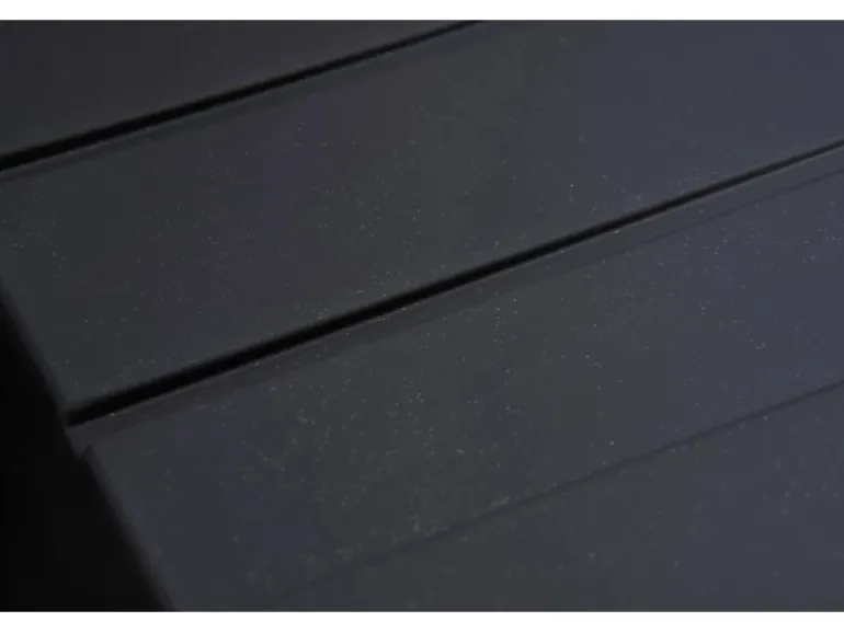 Respekta Einbauspüle Mineralite Houston 100 cm x 50 cm Schwarz