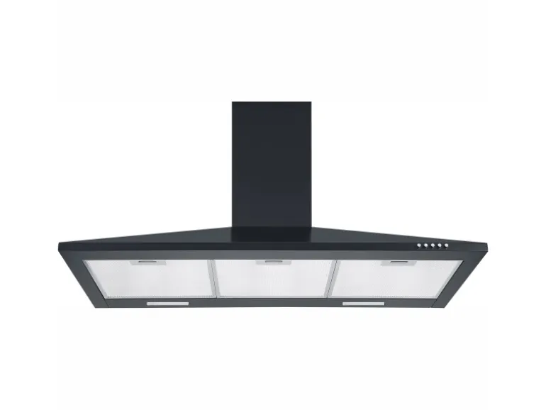 Respekta Kaminhaube Karena Schwarz 90 cm