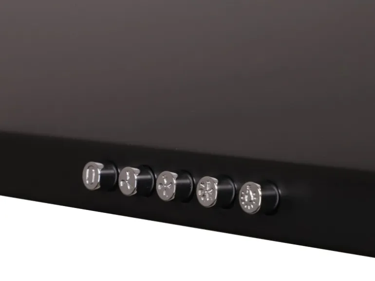Respekta Kaminhaube Karena Schwarz 90 cm