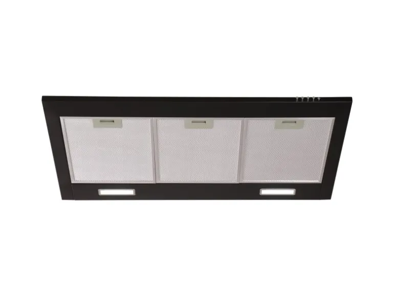 Respekta Kaminhaube Karena Schwarz 90 cm