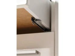 Respekta Küchenblock Gabriel LBBERP290HWWC ohne E-Geräte 290 cm Weiß Hochglanz