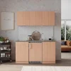 Respekta Küchenblock KB150BBC 150 cm Buche